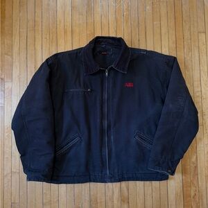 VTG Cornerstone Carhartt Detroit Style Quilted Lining Duck Canvas Jacket Sz. XL